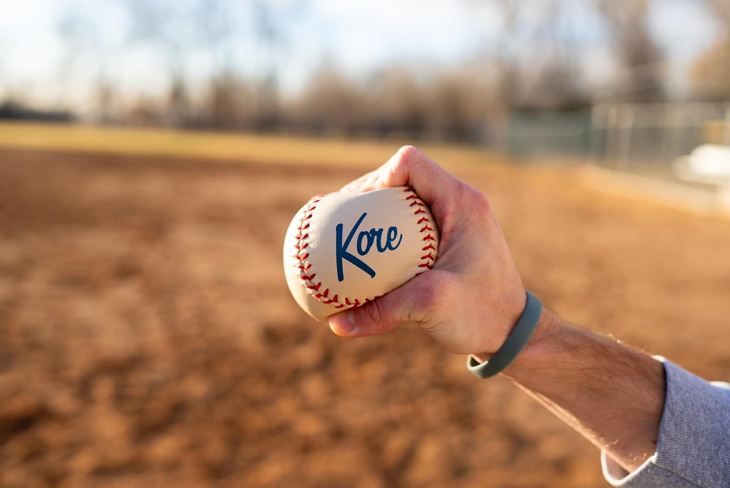 Kore Soft Softball – Hand-Stitched Real Feel Foam Softballs | Safe Indoor & Outdoor Practice Ball for Backyard Play