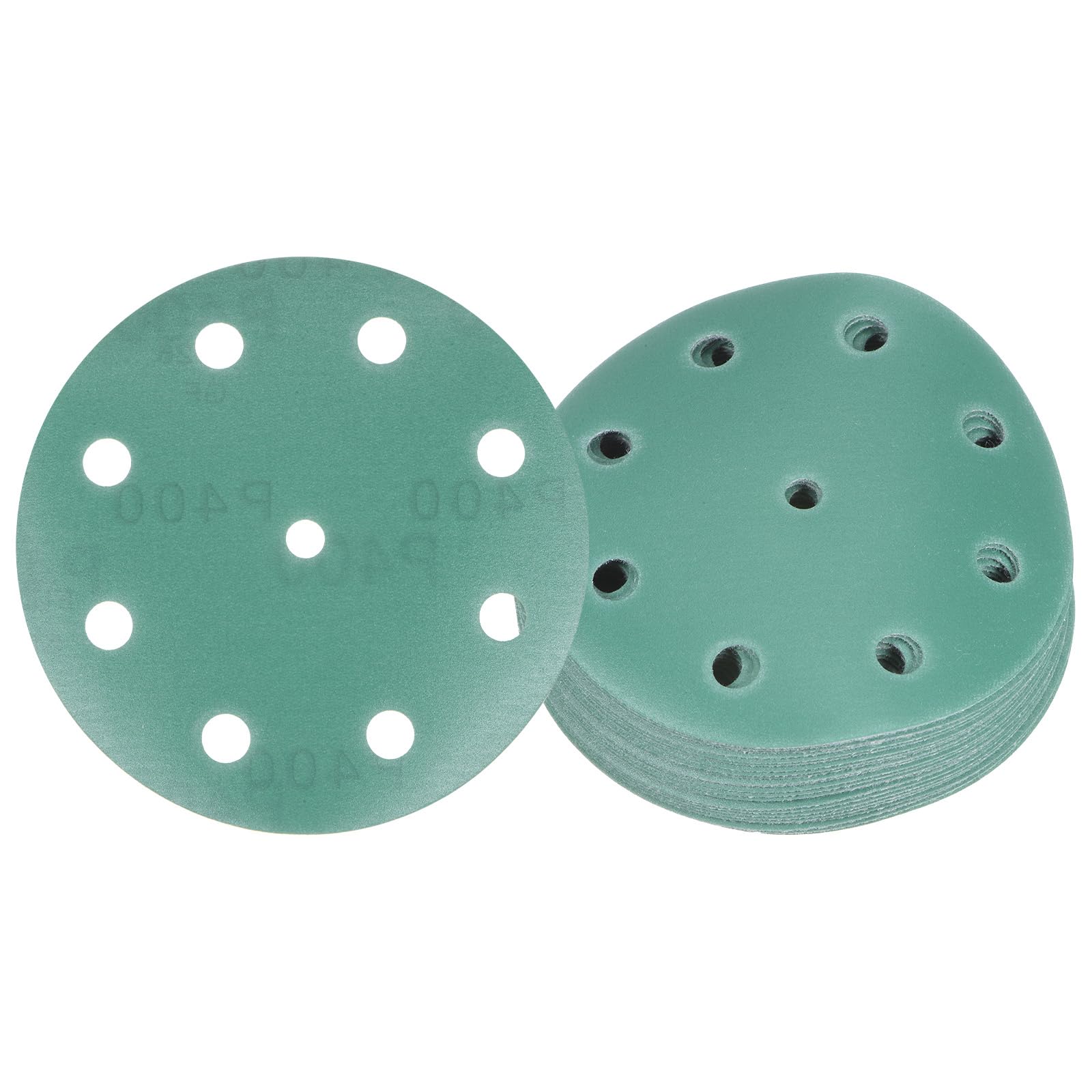 Kozelo 25pcs Green Film Sanding Discs