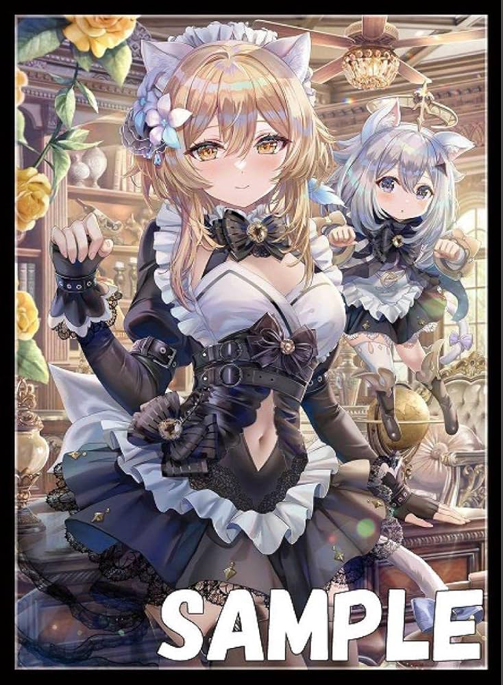 未開封 スリーブ 原神 パイモン Amazon.co.jp: 原神 蛍&パイモン 猫耳メイドver コミケ限定