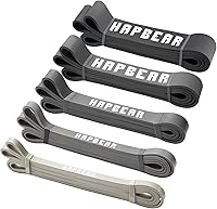 Vista 11 de HAPBEAR Pull Up Assistance Bands - Pull Up Bands - Resistance Bands - Exercise Bands Resistance Bands Set - Workout Bands for Working Out