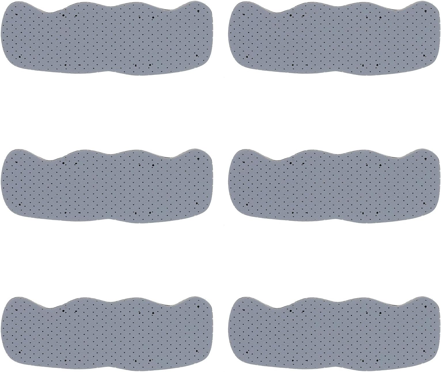 6pcs Hard Hat Sweatband Liners Washable Sweat-proof Helmet Pads with Snap for Industrial Safety Helmets Head Protection