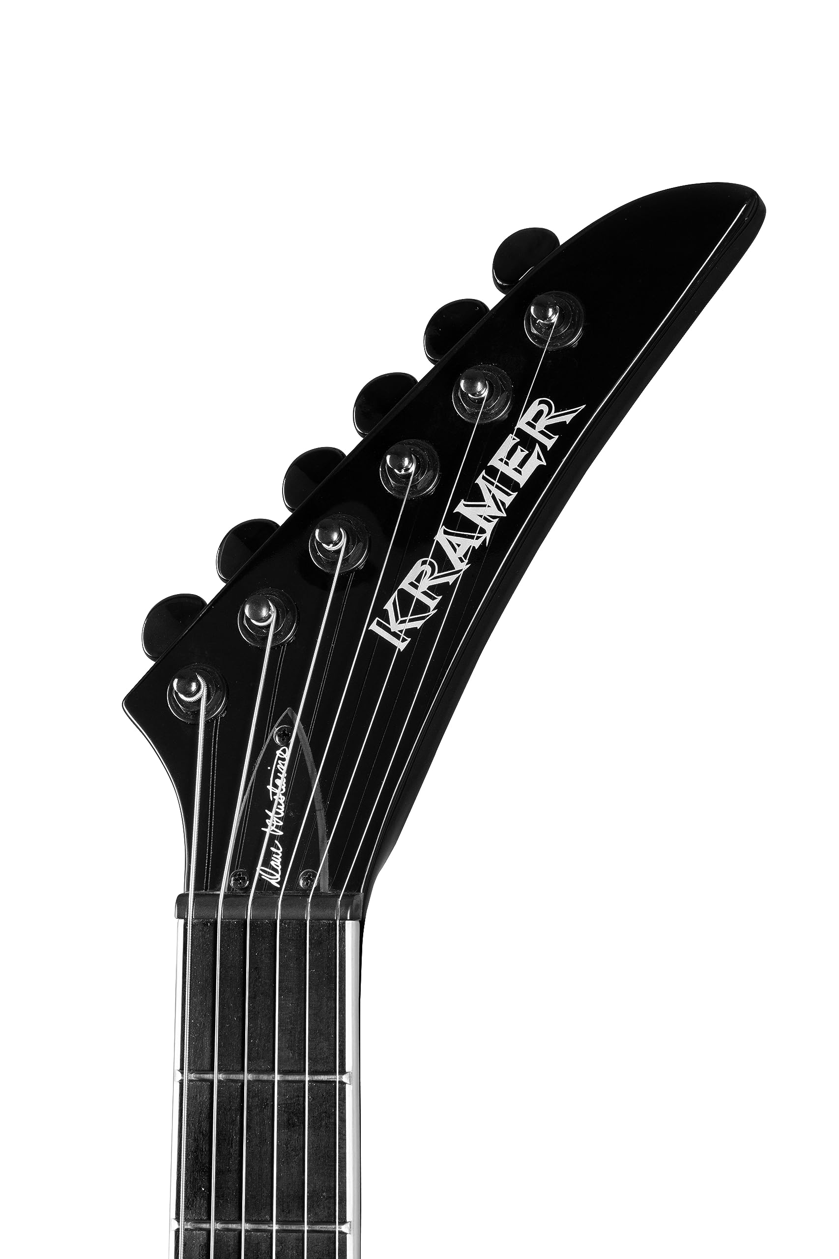 Amazon.com: Kramer Dave Mustaine Vanguard, Ebony with Case