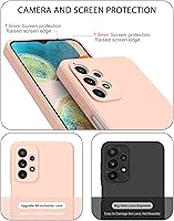Vista 3 de AK Funda para Samsung Galaxy A23 4G 5G, elegante funda protectora de cuerpo completo de silicona líquida delgada para Samsung Galaxy A23 4G 5G