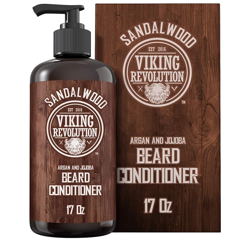 Condicionador para Barba Viking Revolution com fragrância de sândalo, 503 g