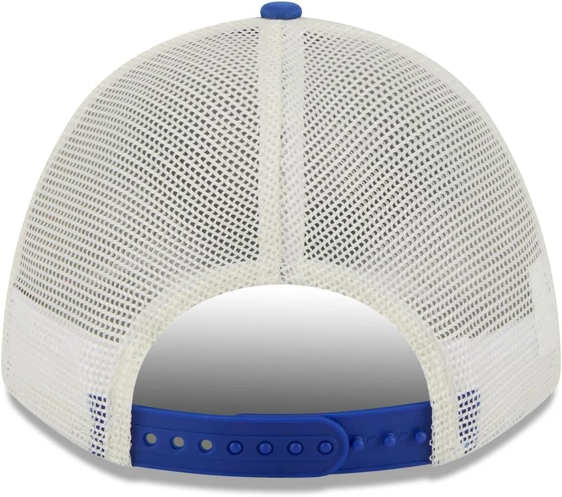 New Era NFL Chrome Arch 9FORTY M-Crown A-Frame Trucker Mesh Adjustable Snapback Hat One Size Fits All