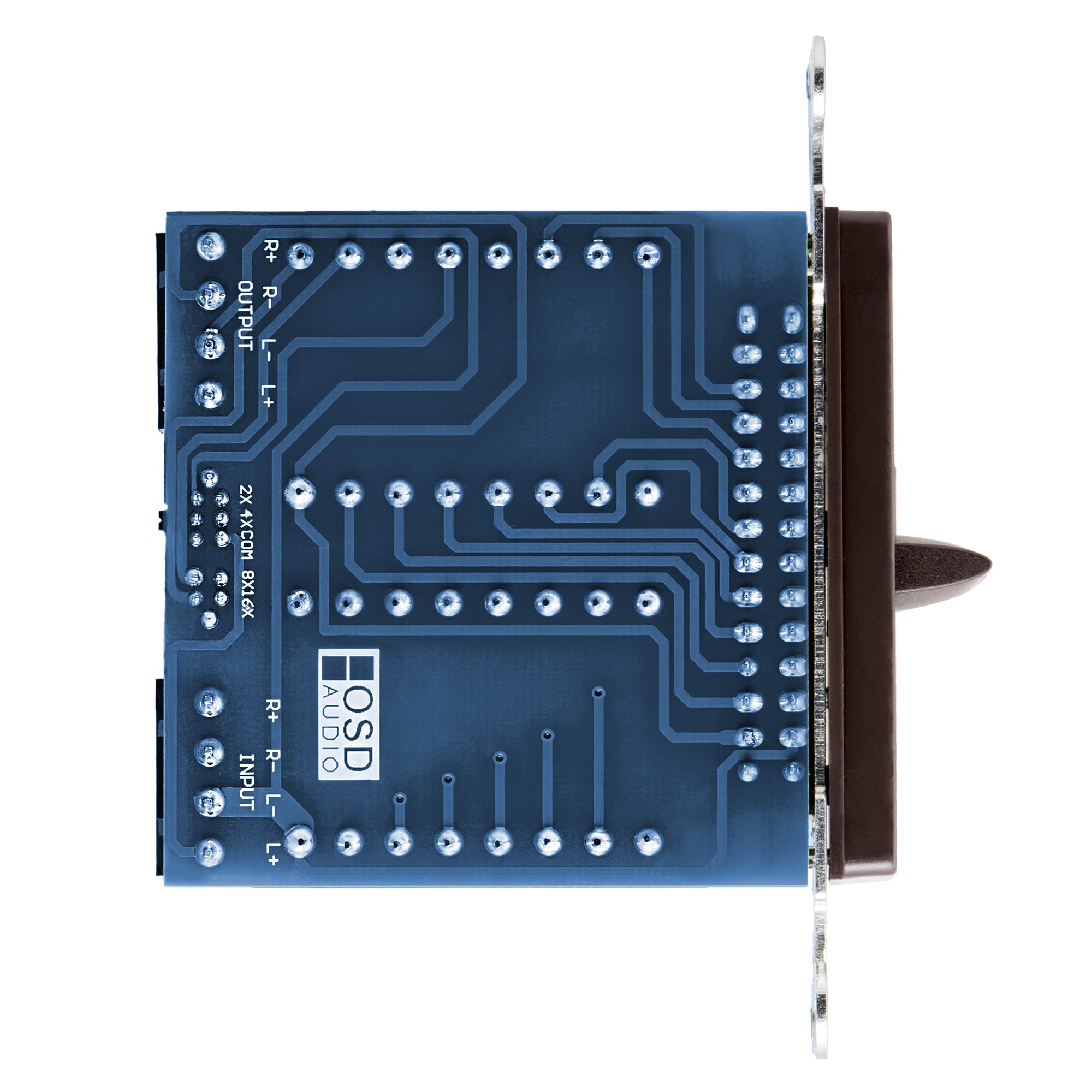 OSD Audio Altoparlante Home Theater e cursore di Controllo del Volume 100-Watt Marrone