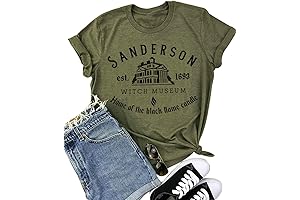 Bewitching Sanderson Museum Witch T-shirt: Unleash Your Enchanting Style