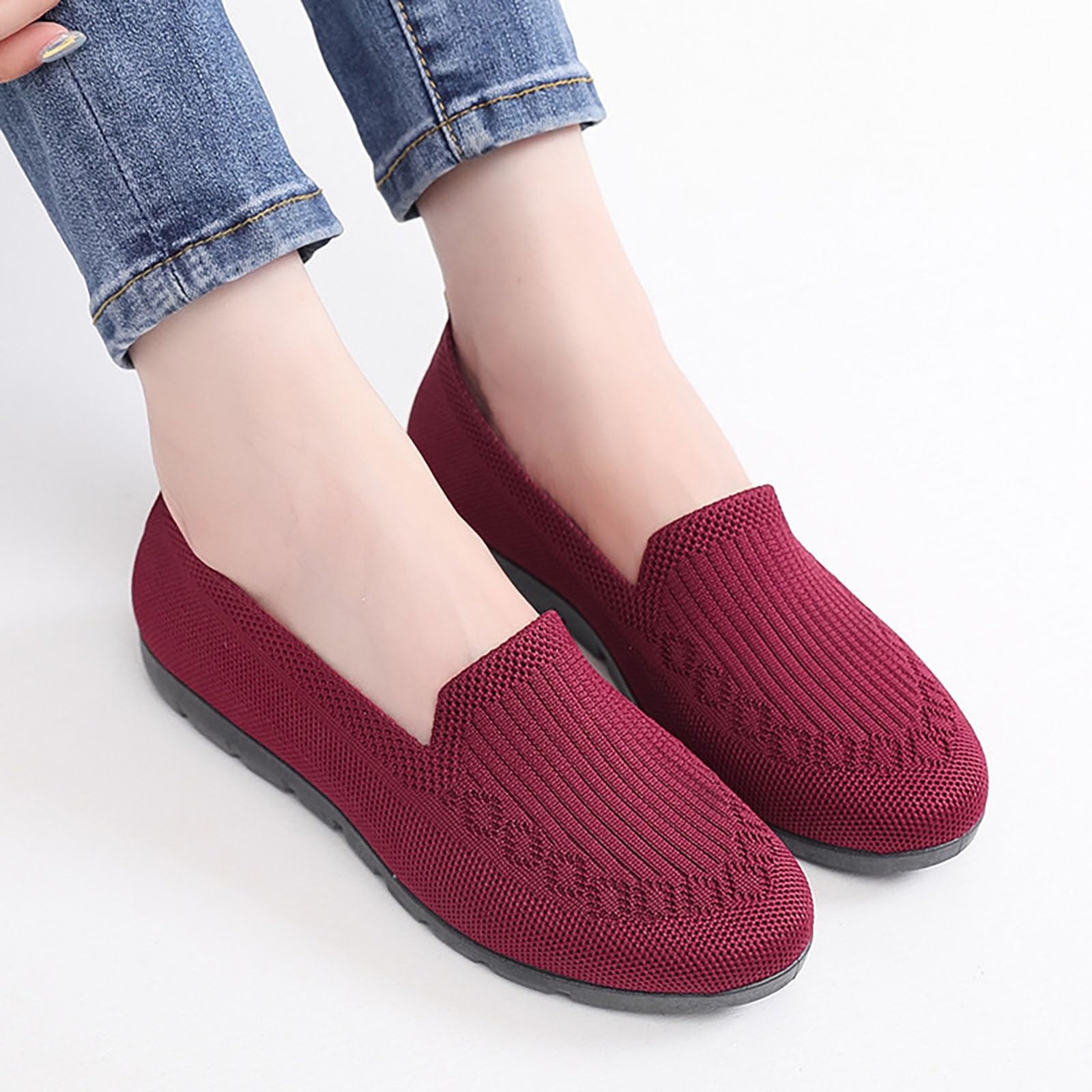 Scarpe Palestra Piatte Donna - Sneakers Donna Senza Lacci Comode