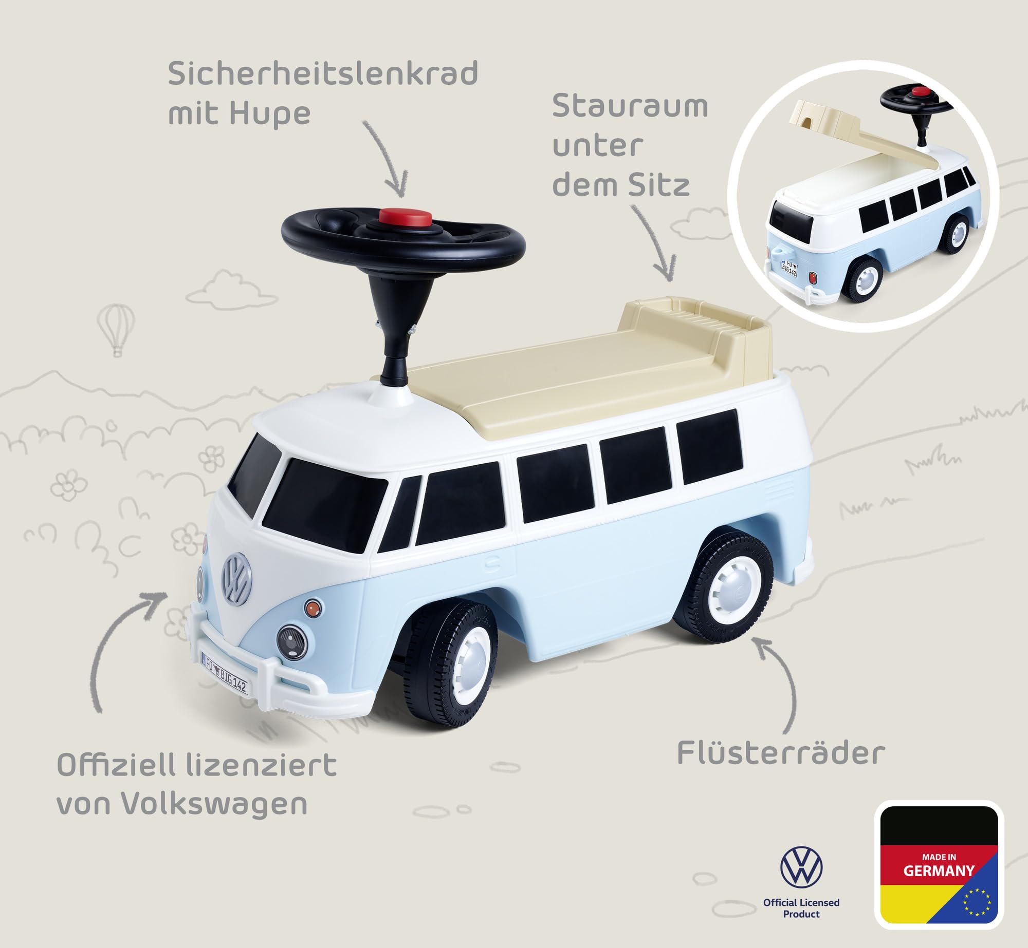BIG Spielwarenfabrik 55321 Bobby Car