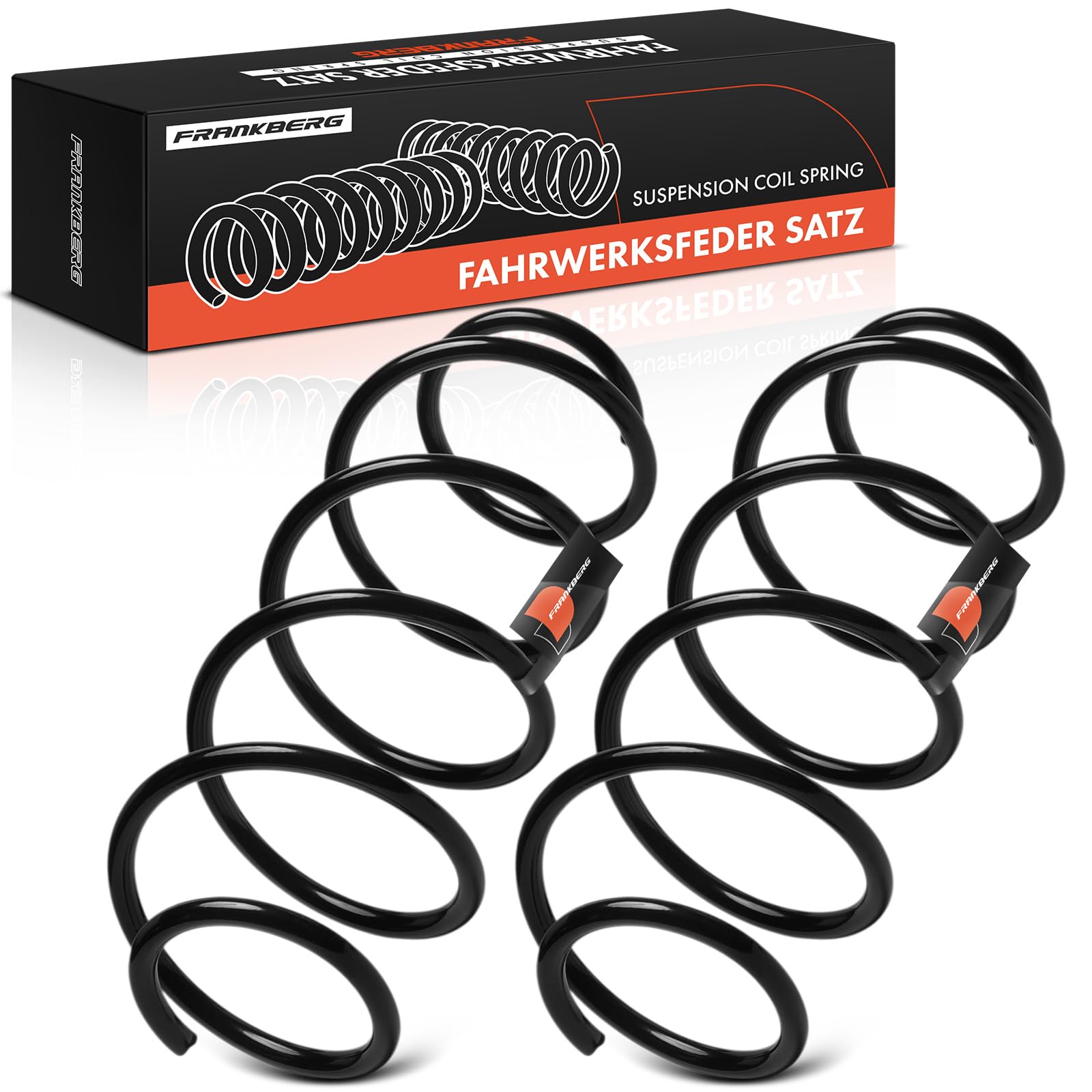 Frankberg 2 ressorts de suspension pour essieu avant 5002EP | Compatible avec: C2 JM