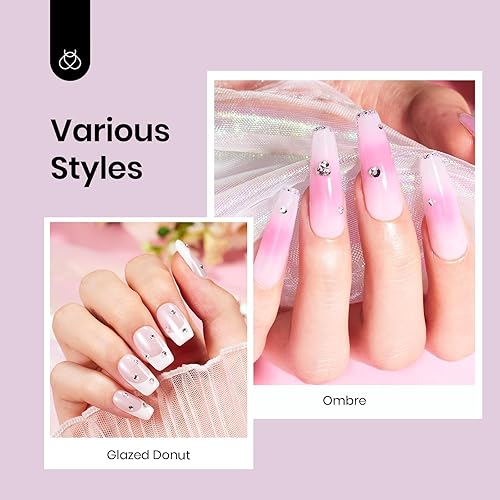 Miniatura 427 de Beetles - Esmalte de uñas en gel de 0.5 onzas fluidas (15ml), curado con lámpara LED, extracción por remojo, para arte de uñas, estética