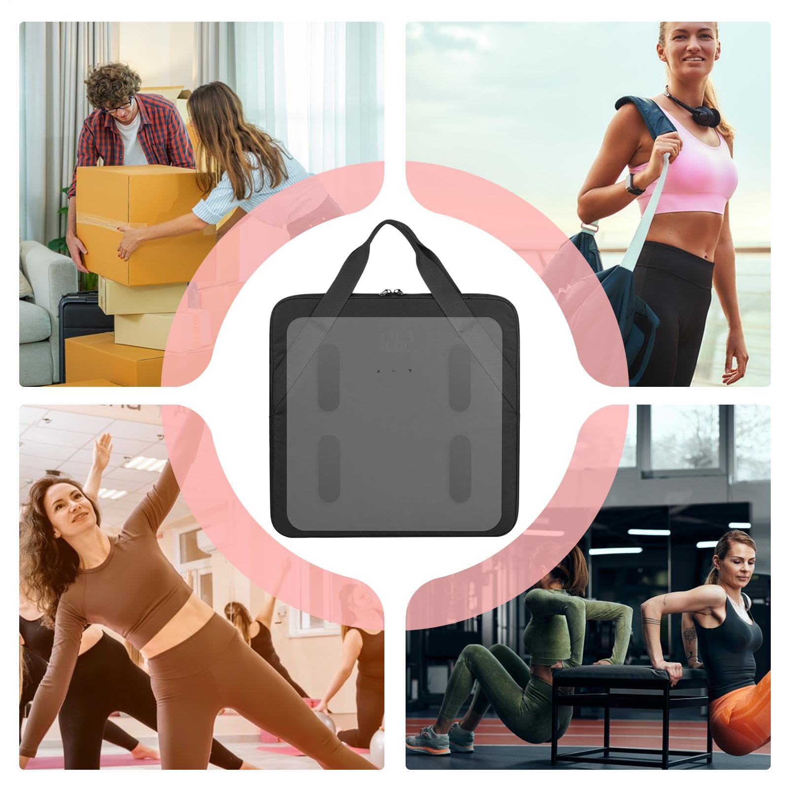 Para Balanzas Personales - Protección Para Bolsas De Balanzas, De Balanzas | De Viaje Con Asa Para Almacenar Balanzas Digitales, De Transporte De Viaje Para Protección, Como se