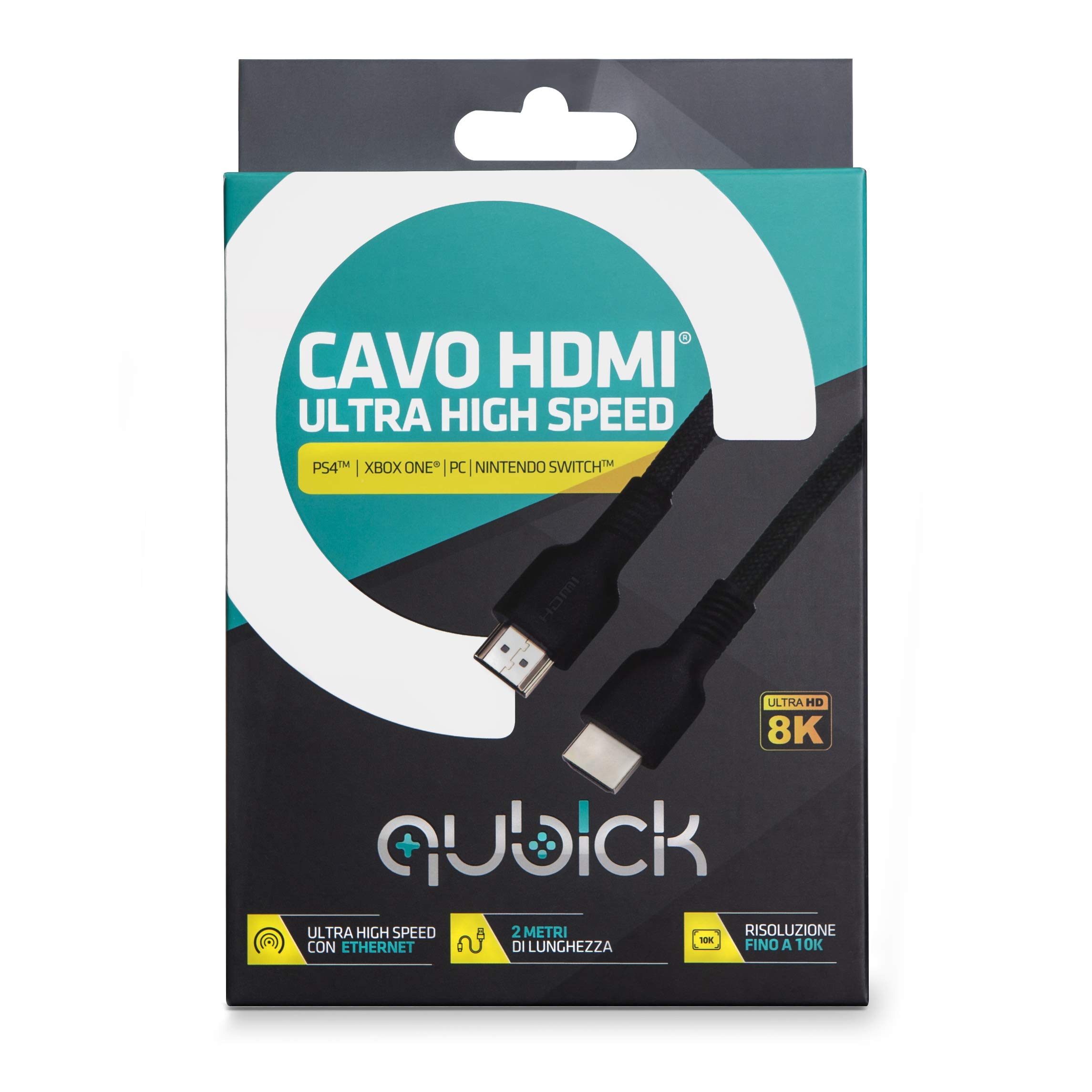 JuicEBitz Cavo Lungo HDR 30Hz Cavo HDMI Extra Lungo Oro 24k - 4m A 10m, HDR 1080p, Per PS4, Xbox, Sky, PC Cavo Hdmi 7 Metri - Foto 8
