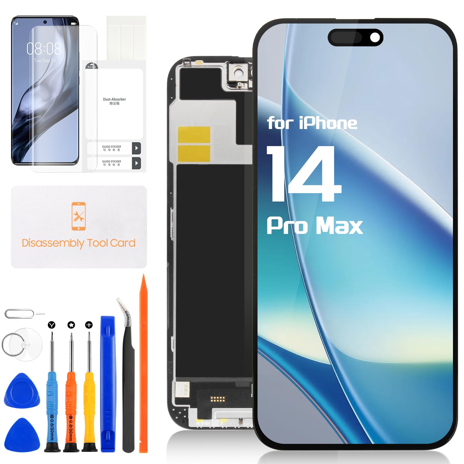 Tela de substituição para iPhone 14 Pro Max LCD Display