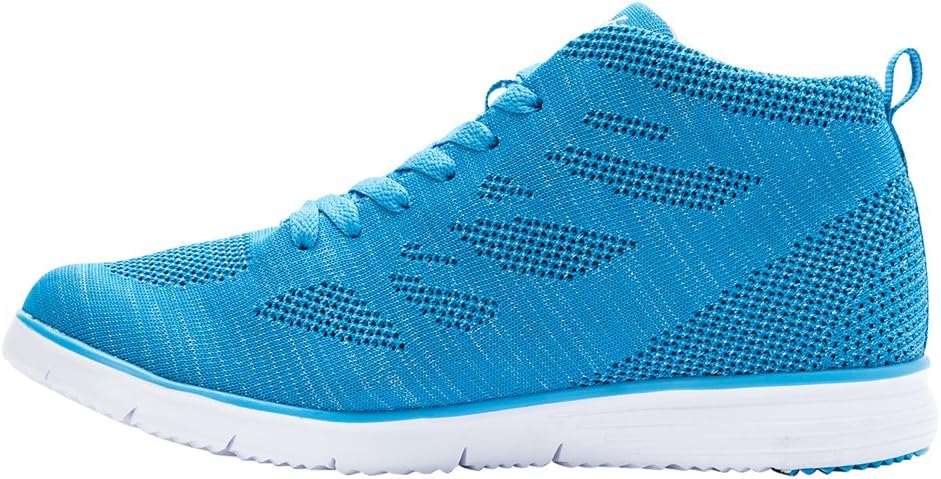 Propét Women's TravelFit Hi Shoe, Pacific/Silver, 6.5 Narrow US