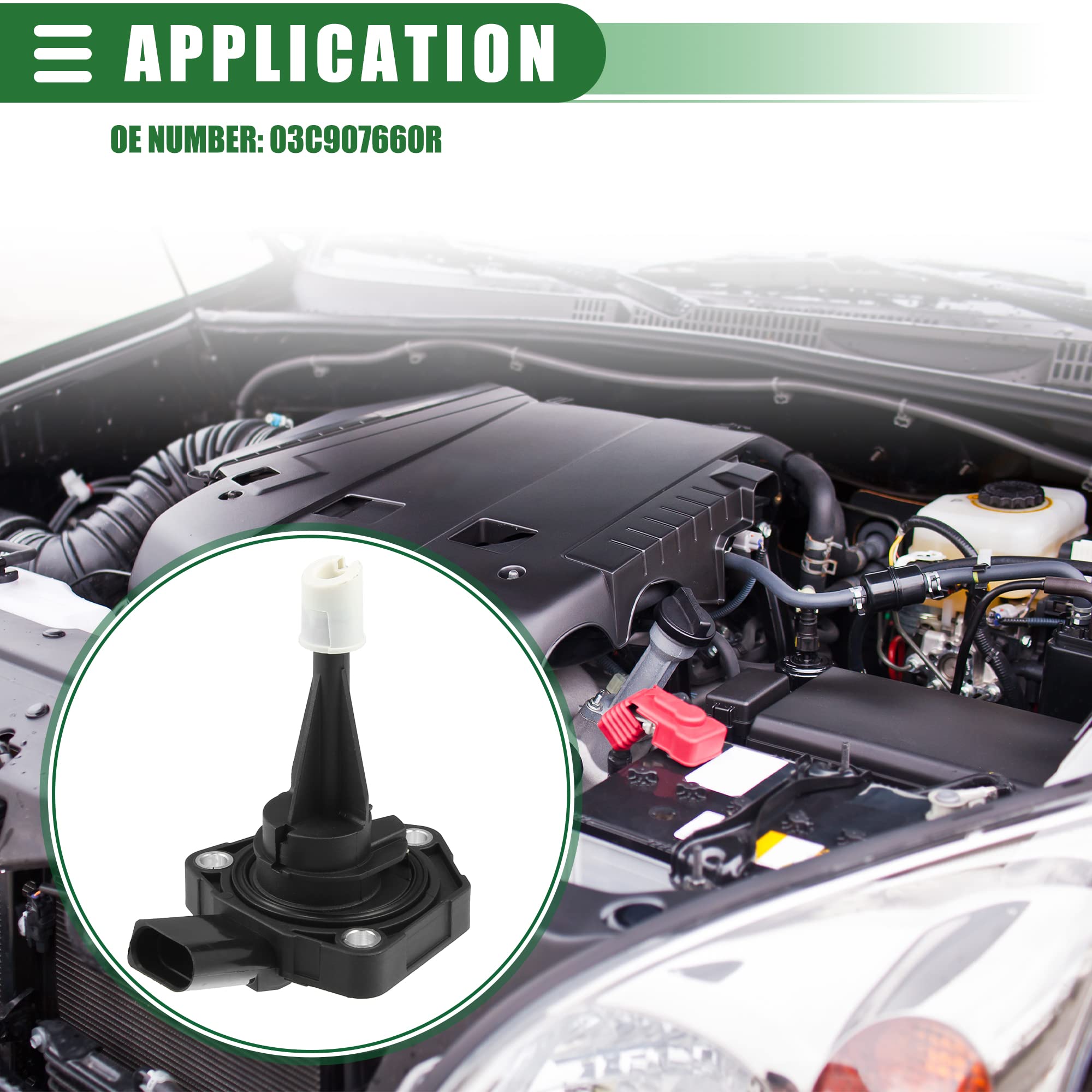 Capteur De Niveau D'Huile Pour Audi A4 A5 A6 A7 A8 Q3 Q5 Q7 Vw Cc 03C907660R