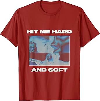 billie eilish HIT ME HARD AND SOFT Tシャツ HIT ME HARD AND SOFT White Cover Tee - Billie Eilish | Store