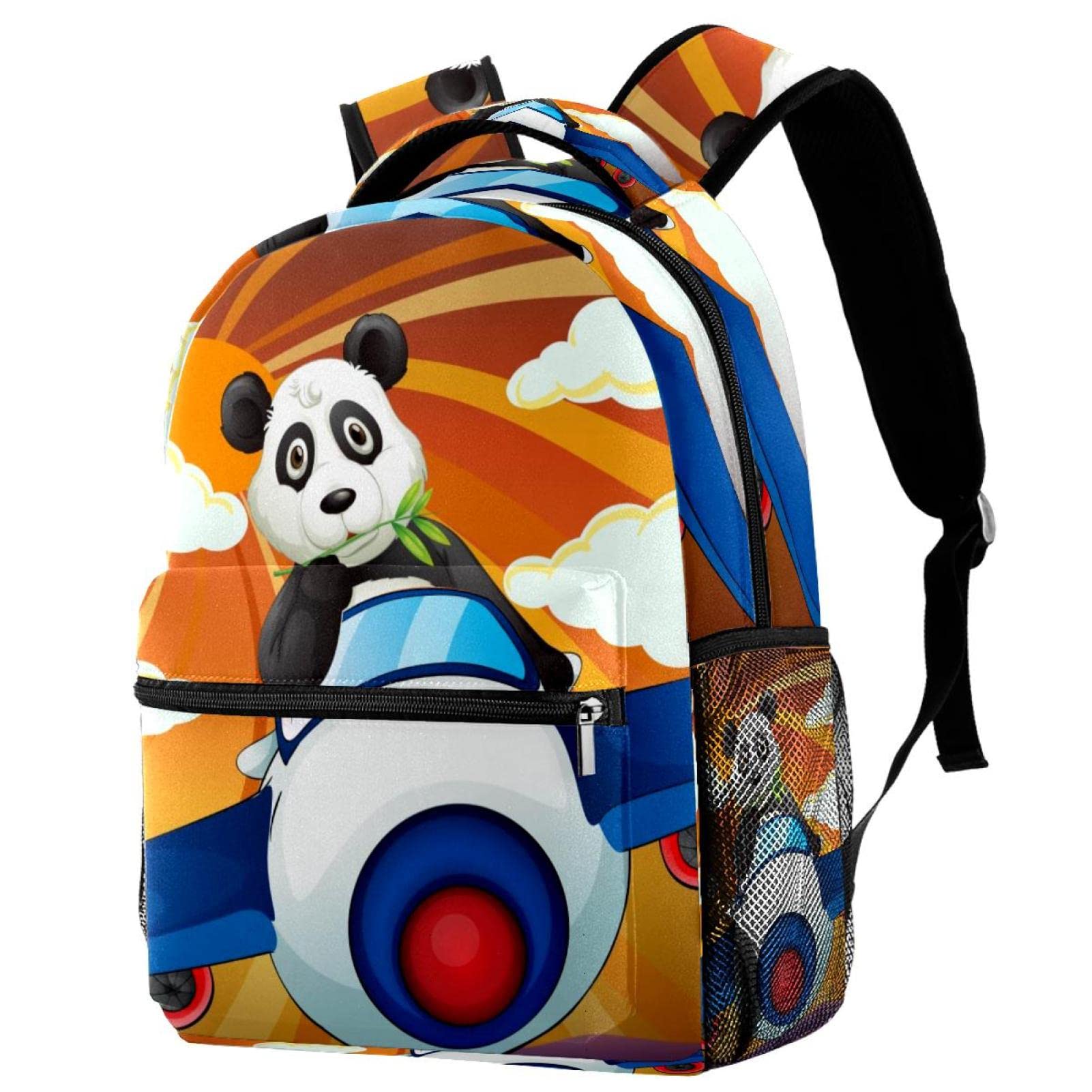 Mochila de avión Panda Air impermeable con compartimentos reforzados para campus 7
