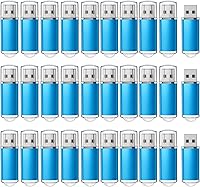 Vista 17 de RAOYI Paquete de 10 unidades 1 GB 1G USB Flash Drive USB 2.0 Memory Stick Bulk Pulgar Drive Pen Drive Azul