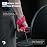 DMoose Fitness Lifting Straps - 4mm Neoprene Padded Wrist Straps for Weightlifting & Powerlifting - Cotton Lifting Strap with Silicone Grip for Men & Women (Pink)