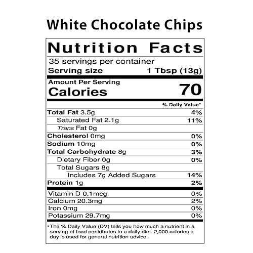 Miniatura 2 de Vermont Nut Free Chocolates Chips para hornear (chocolate blanco) 16 onzas, 2 bolsas