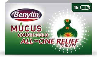 Benylin Mucus Cough & Cold All in One Tablets, 16 each