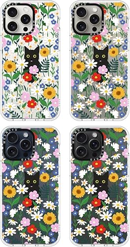 Miniatura 3 de MOSNOVO Buffertech - Funda compatible con iPhone 15 Pro Max, impacto de caída de 6.6 pies, tecnología antidesprendimiento, funda transparente de