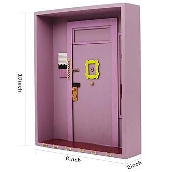 Amazon.com: VUEJIC Friends Key Holder & Monica's Door Frame