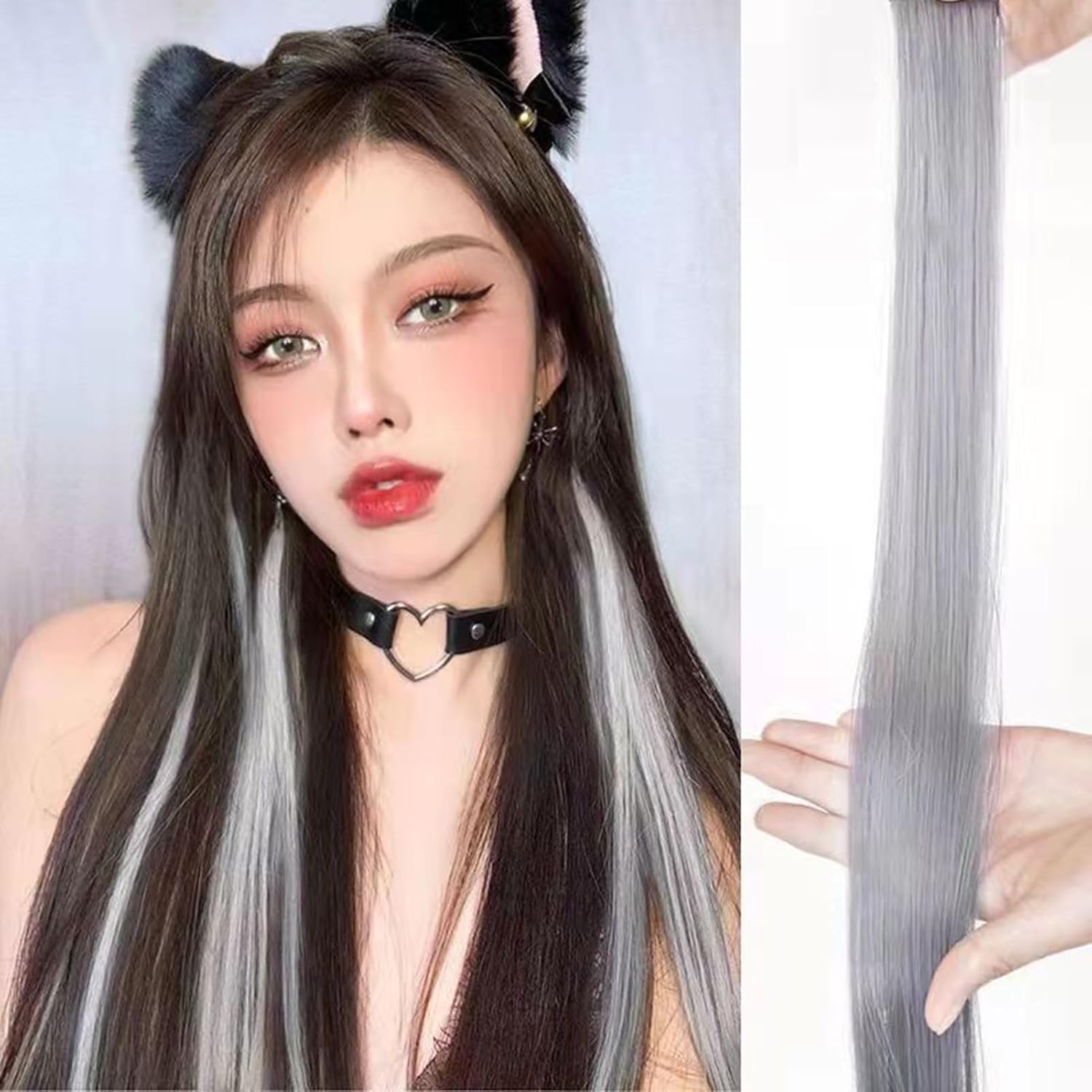 6D Hair Extensions，6D1 hair extension kit Hair NoTrace Hair Extension 100 Real Human Hair