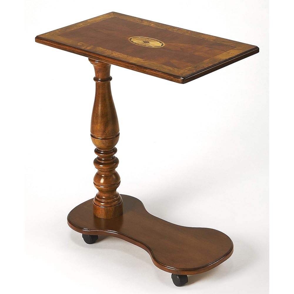 Portable Tables Sorrento Inlaid Portable Table Rolling