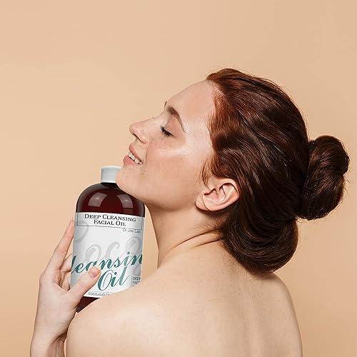 Miniatura 4 de Dr Joe Lab Aceite limpiador facial profundo para la cara - Hidrata, hidrata y restaura - Aceite limpiador para pieles grasas y piel seca - El