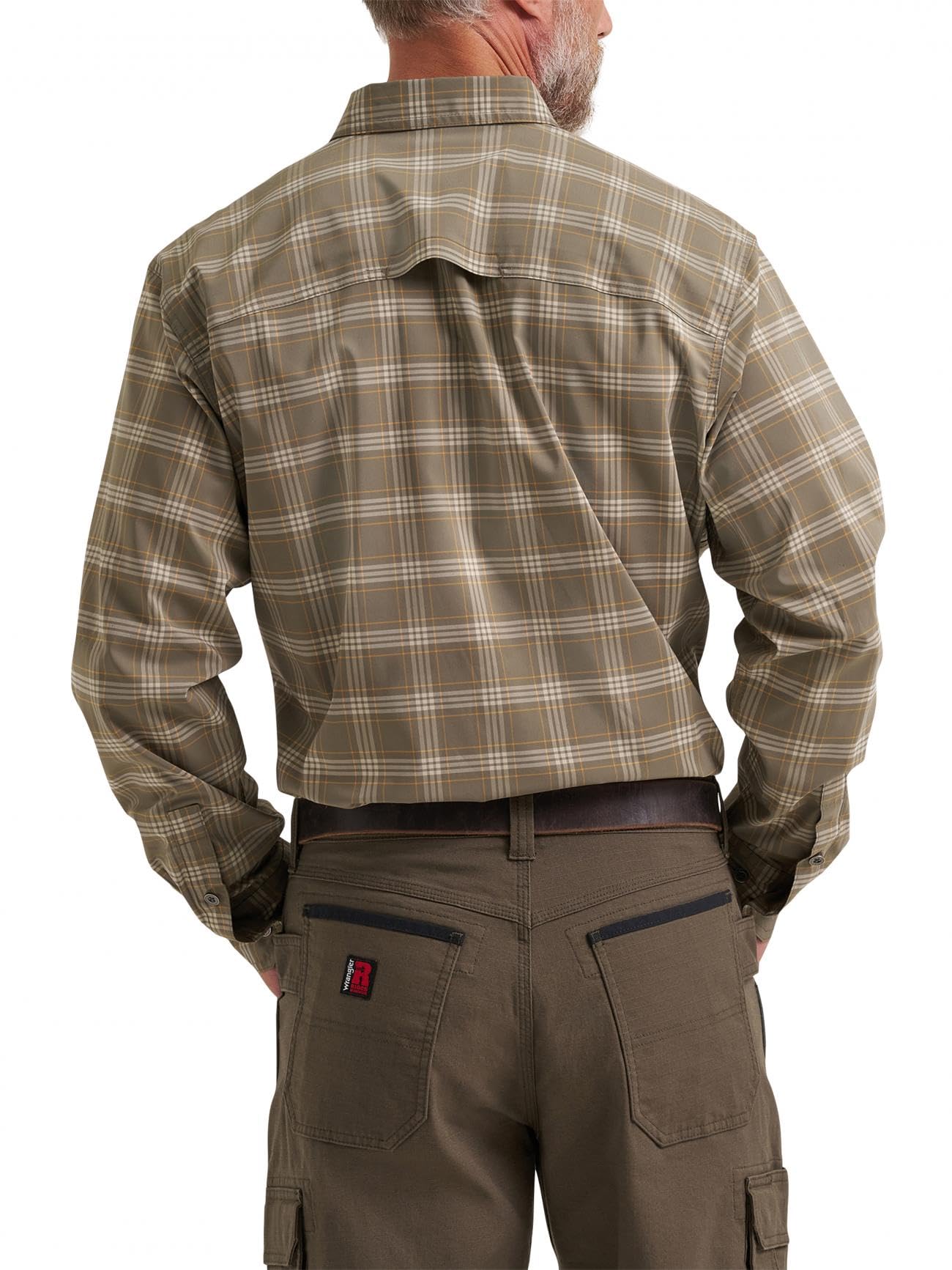 Wrangler Herren Long Sleeve Technical All Season Shirt Langärmeliges Funktionsshirt für alle Jahreszeiten (1er Pack)