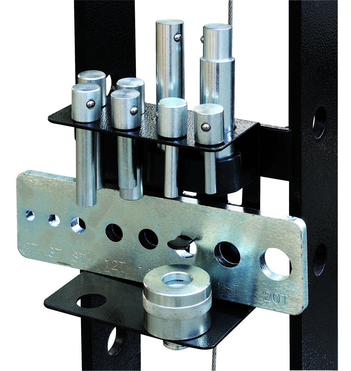 Set of Mandrels for 20, 30, 50 Presses, Mehrfarbig