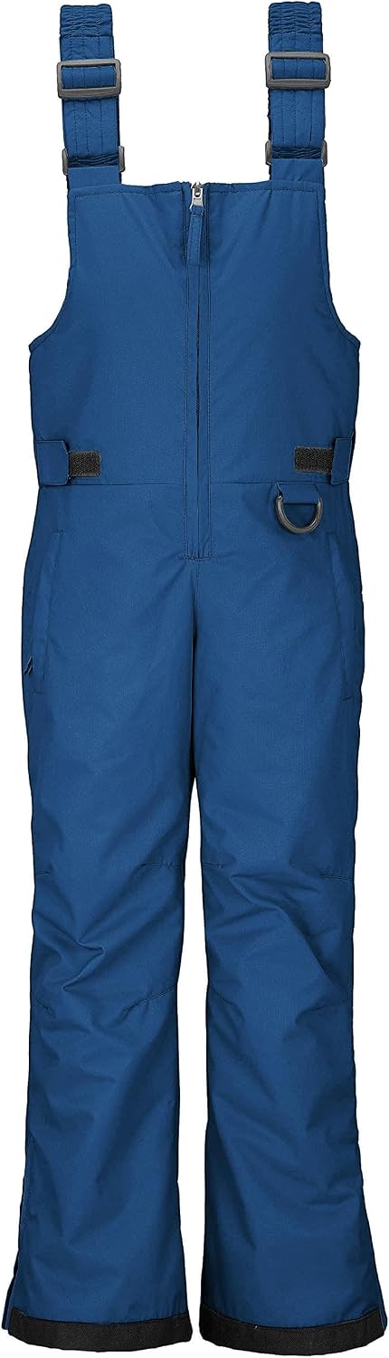 wantdo Boys Ski Pants Winter Snow Bibs Kids Insulated Snowboarding Overalls
