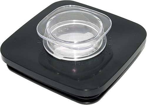 Blendin Tapa cuadrada de repuesto para frascos, compatible con Oster & Osterizer Blender tarros de vidrio o plástico con apertura superior de 4