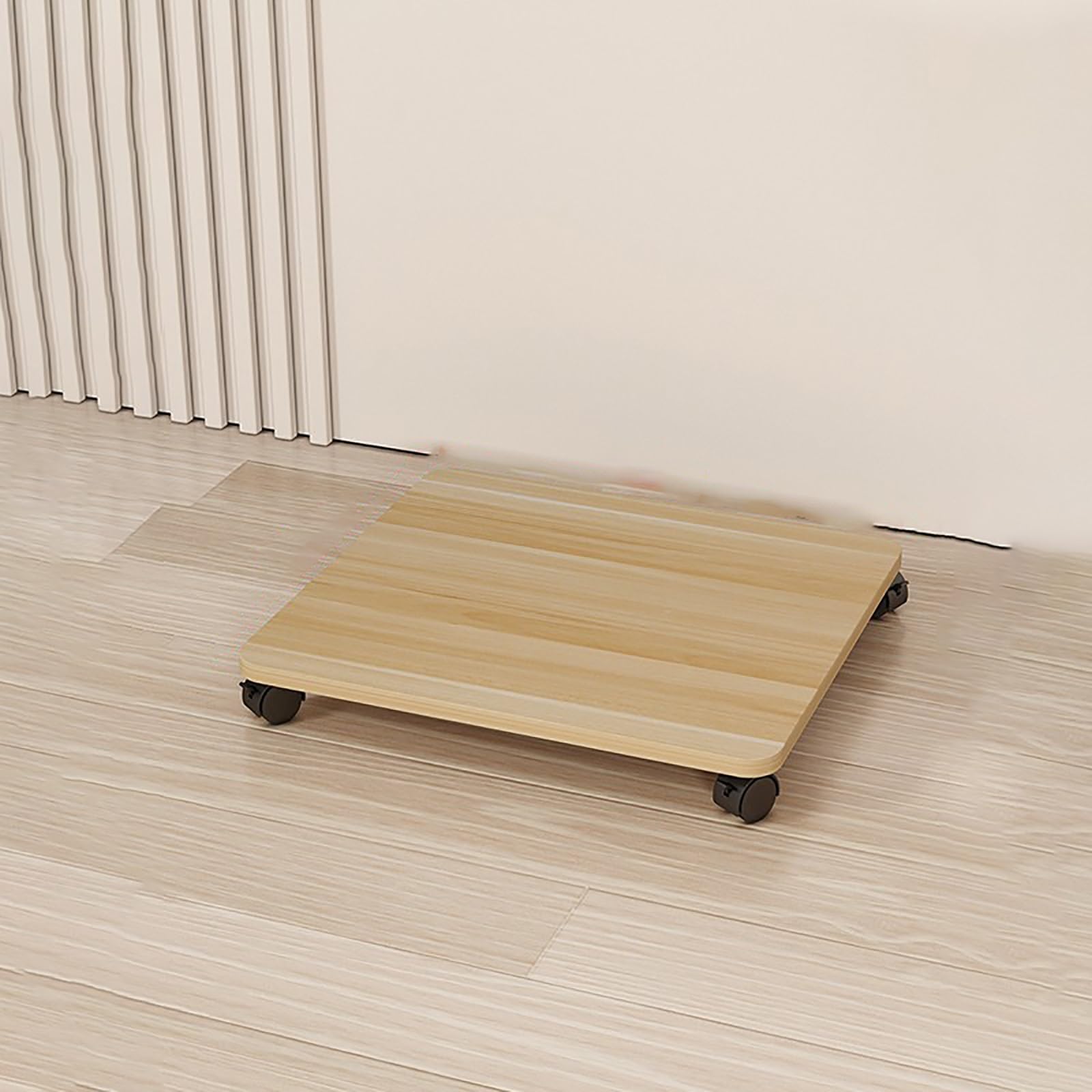 Narożna półka na DVD i szafka ekspozycyjna na płyty CD – drewniany stojak rozrywkowy do salonu i studia nagraniowego – wielofunkcyjna wieża AV 50 x 45 cm.