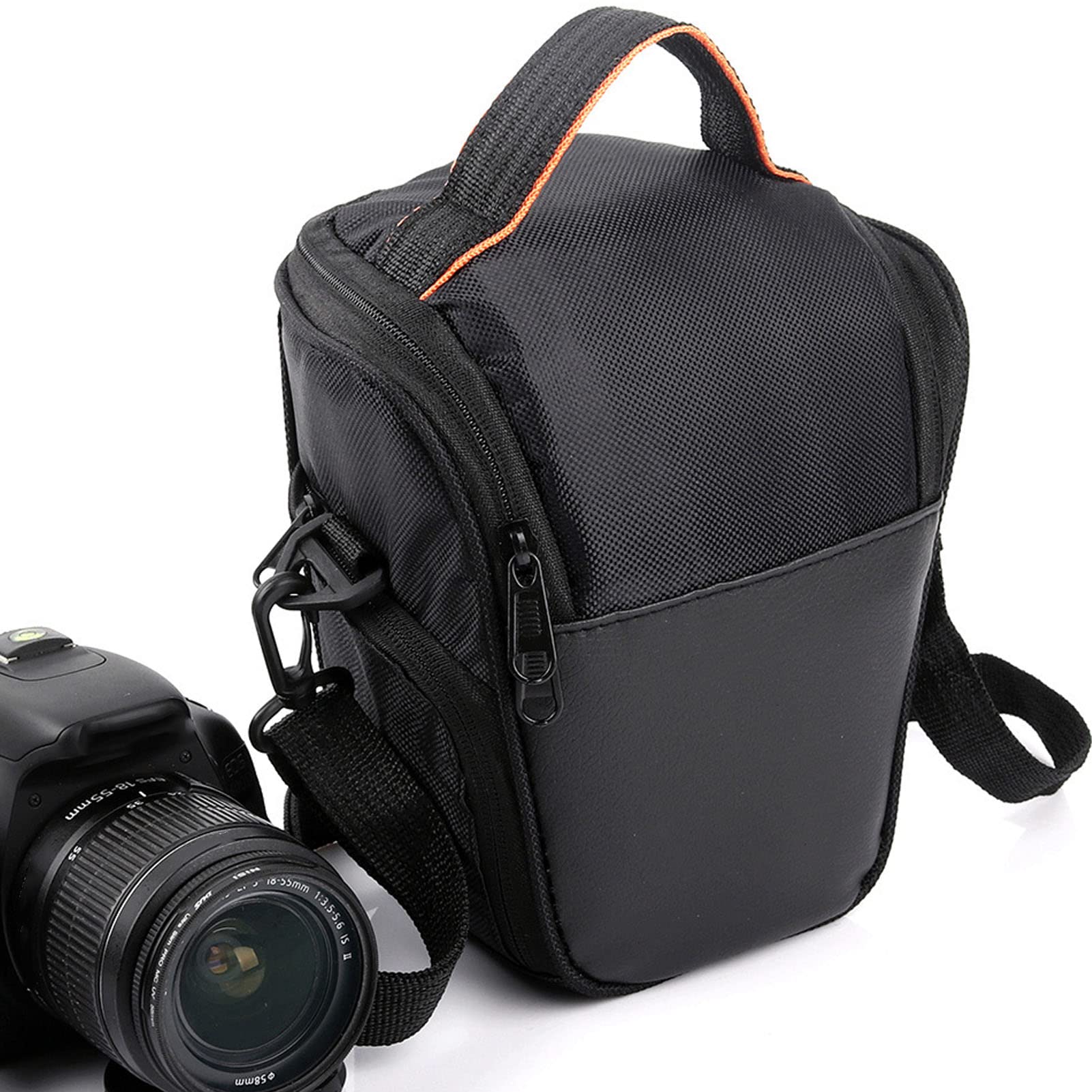 Borsa A Tracolla Impermeabile Per Fotocamera DSLR E Mirrorless | Scomparti Imbottiti | Spallaccio Regolabile