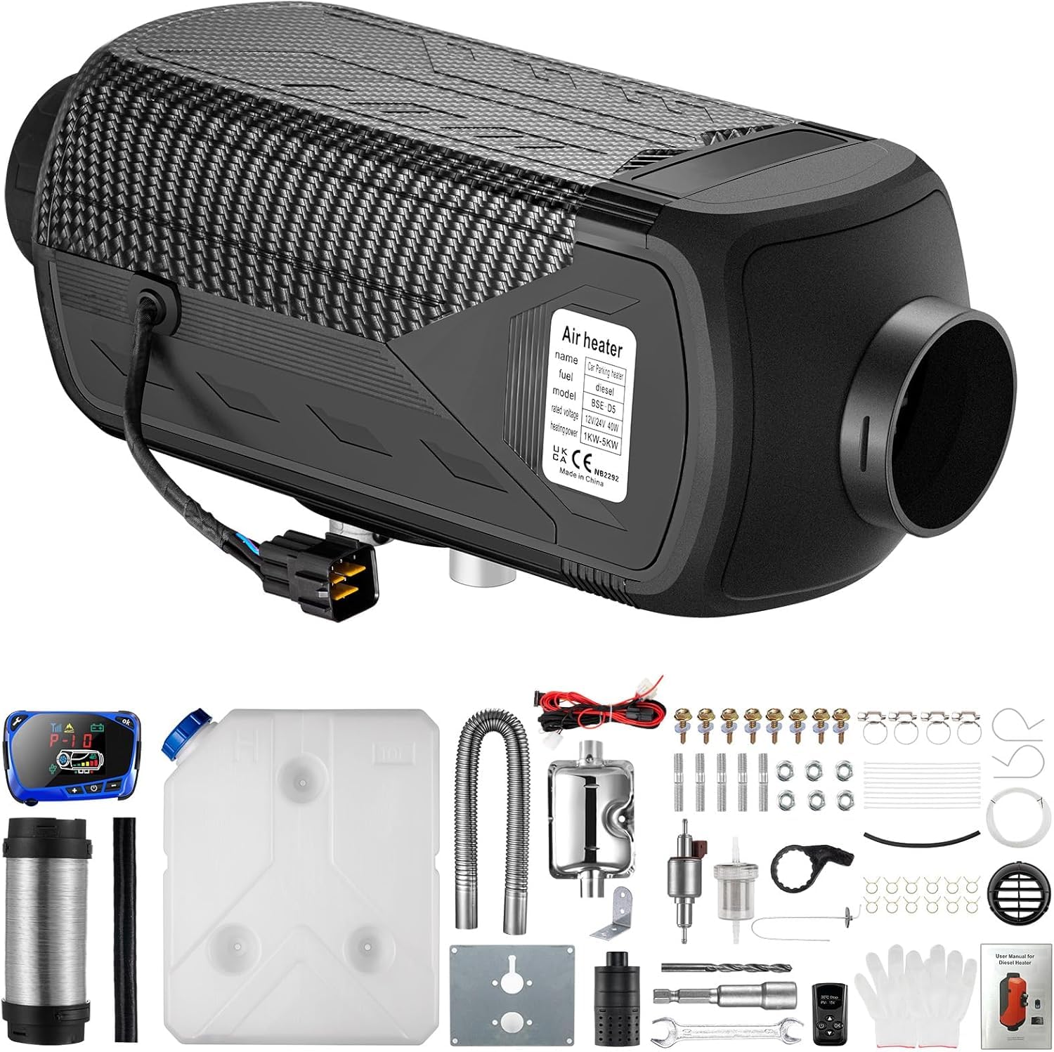 FFヒーター ディーゼルヒーター 12V-24V対応 8Kw Amazon.co.jp: ディーゼルヒーター 8KW、12V/24V パーキング燃料