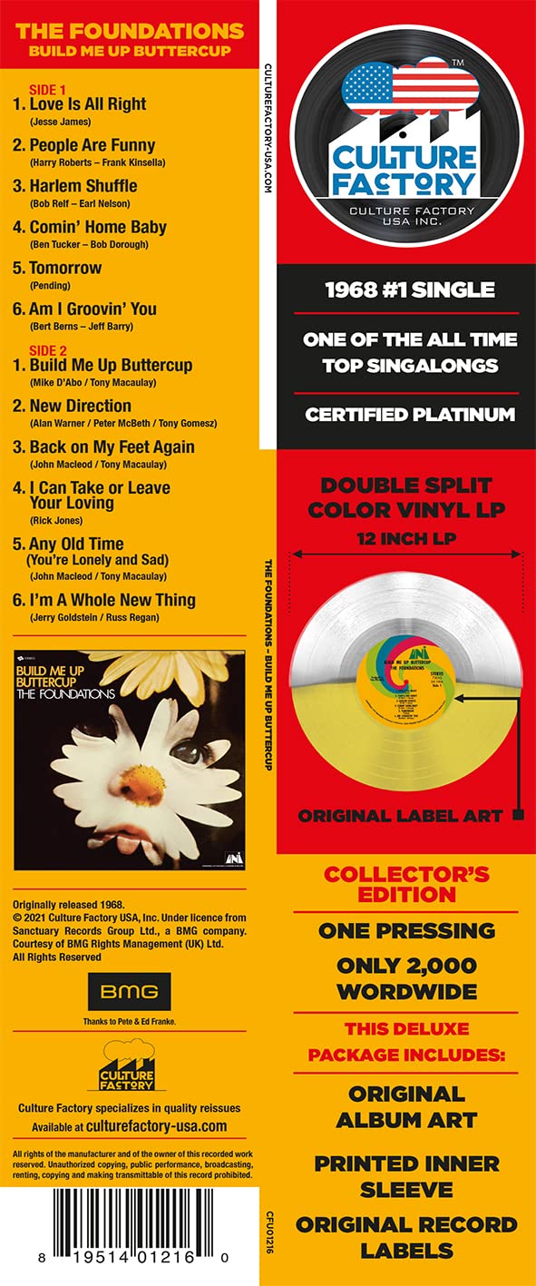 BUILD ME UP BUTTERCUP YELLOW & TRANSLUCENT