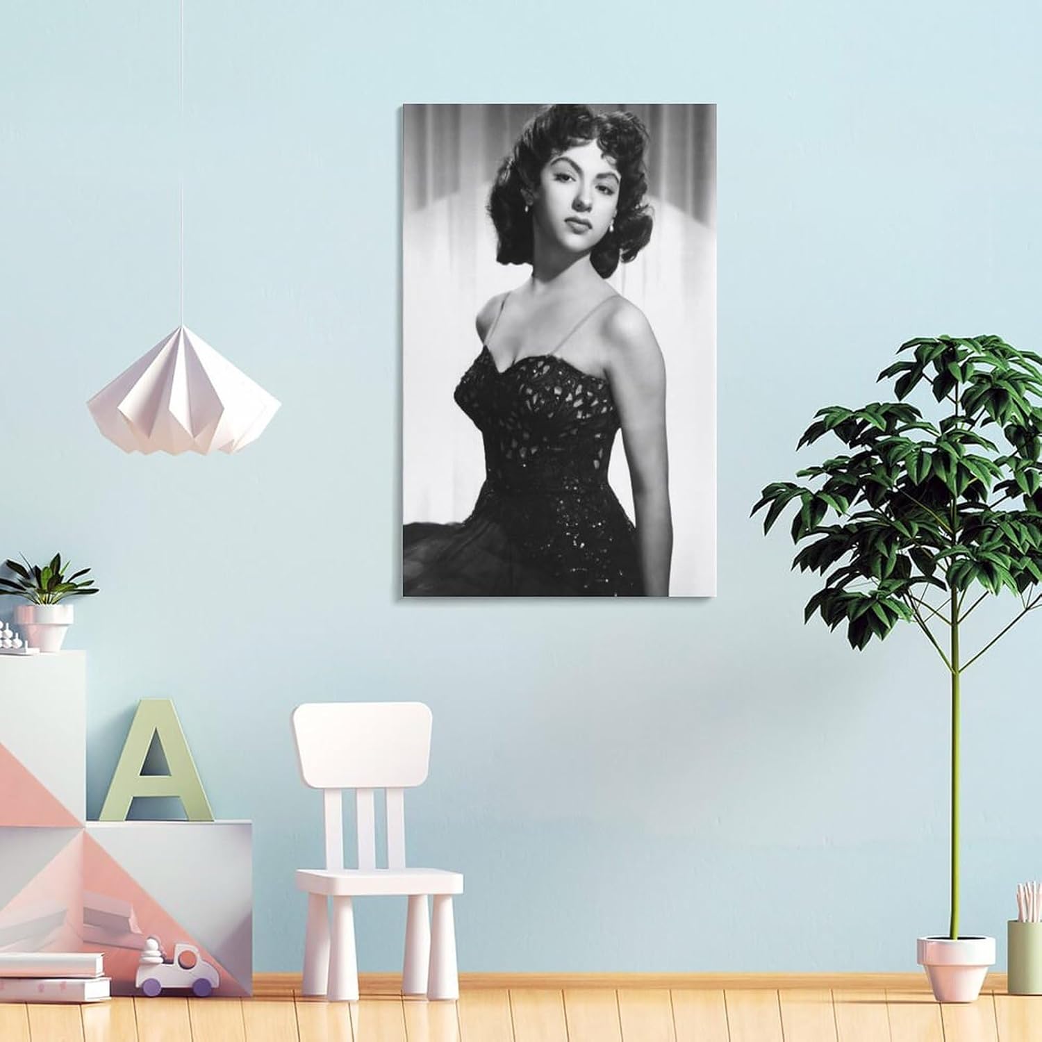 YANMING Póster de la actriz de cine estadounidense Rita Moreno, 7 ...