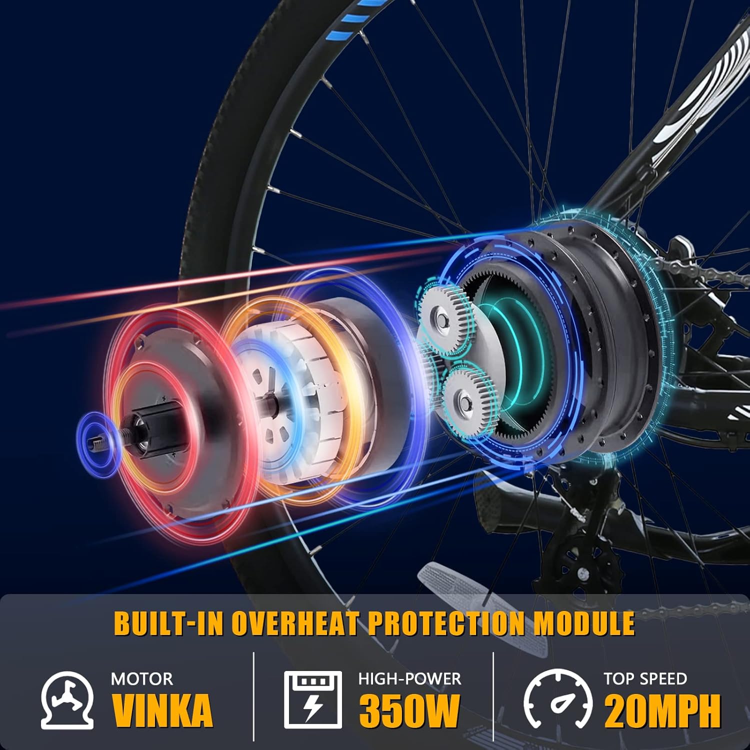 350W Brushless Motor Diagram