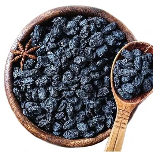 WONDERCHOICE FOODS The House of Organic Grocery Natural Greek Black Raisins (Pack of 2 kg)