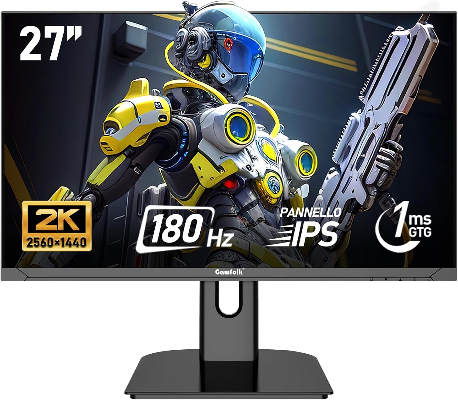Gawfolk 27 2K 180Hz monitor IPS