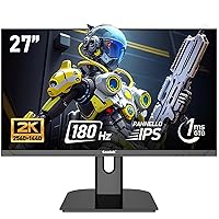 Gawfolk Schermo PC IPS da 27 pollici, 2K WQHD (2560 × 1440)