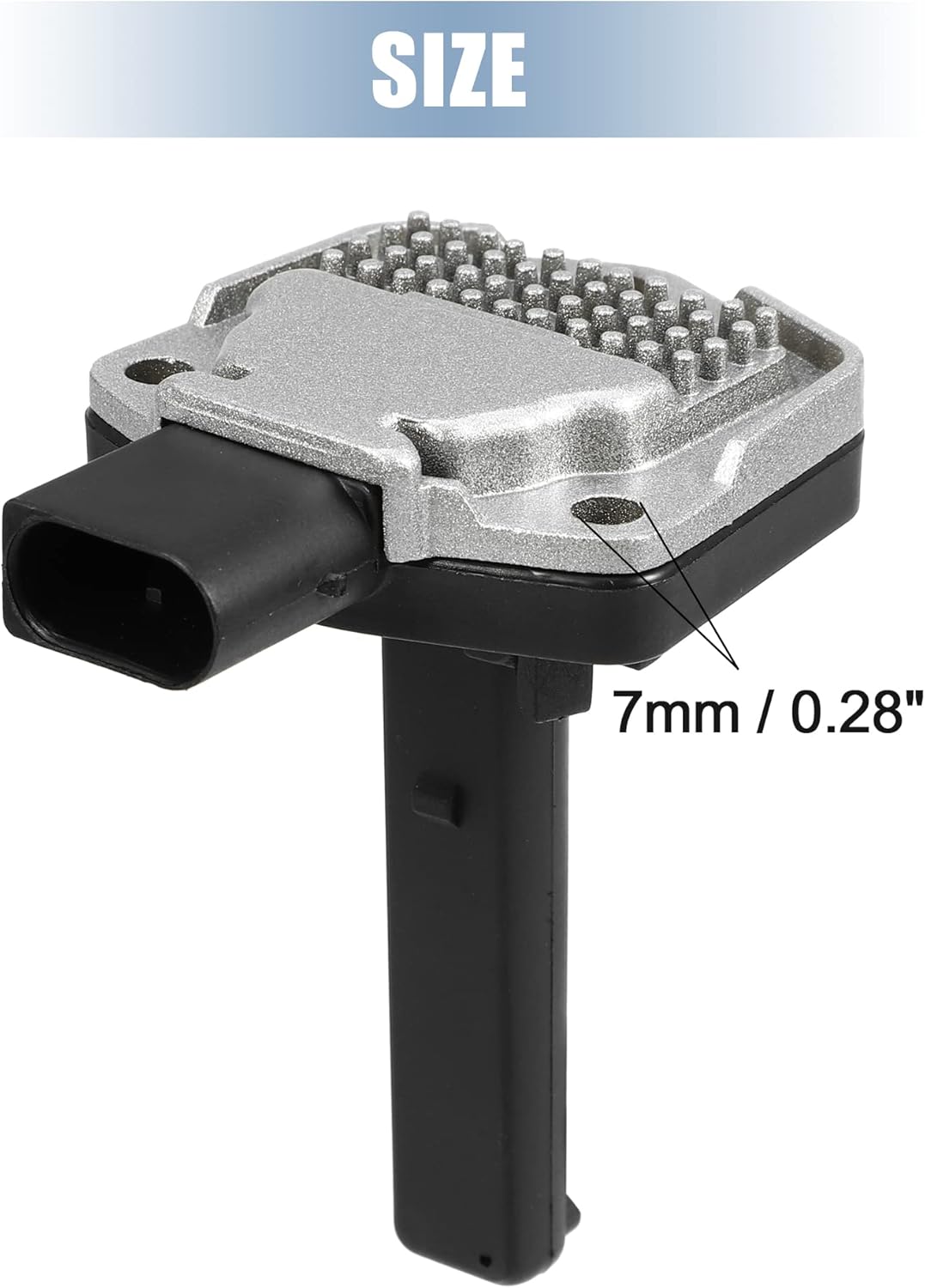 X AUTOHAUX Car Engine Oil Level Sensor for BMW X1 2013-2015 for BMW Z4 2012-2016 12617501786 6RP008324