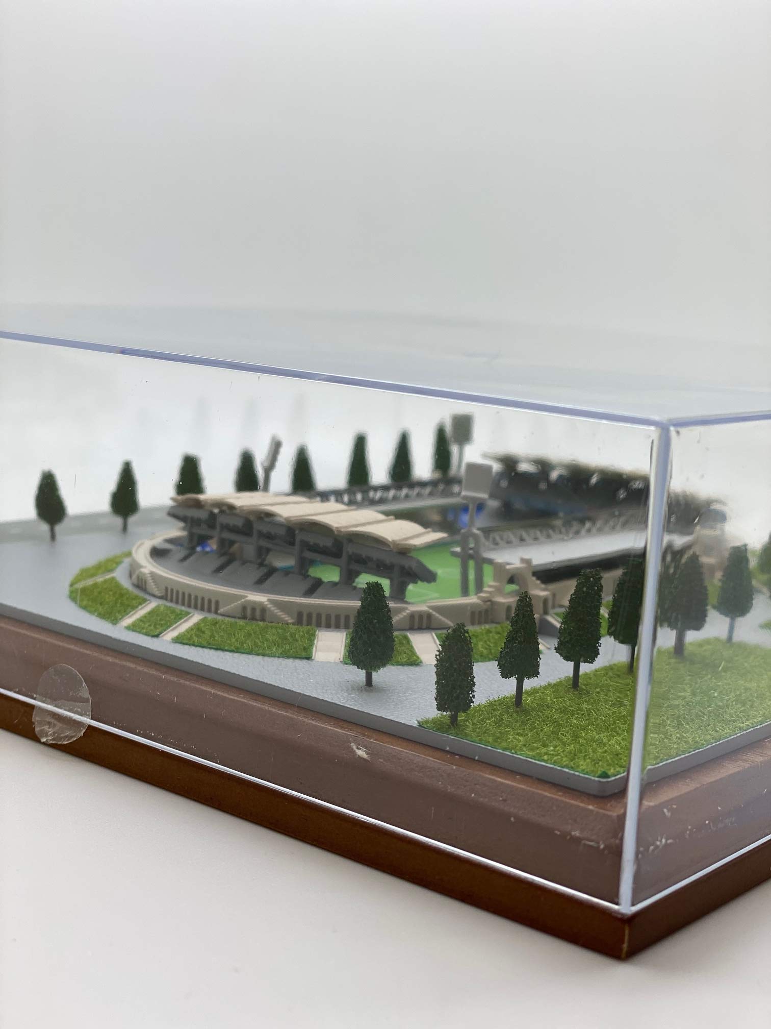 Maquette Stade de Gerland Lyon 12 cm