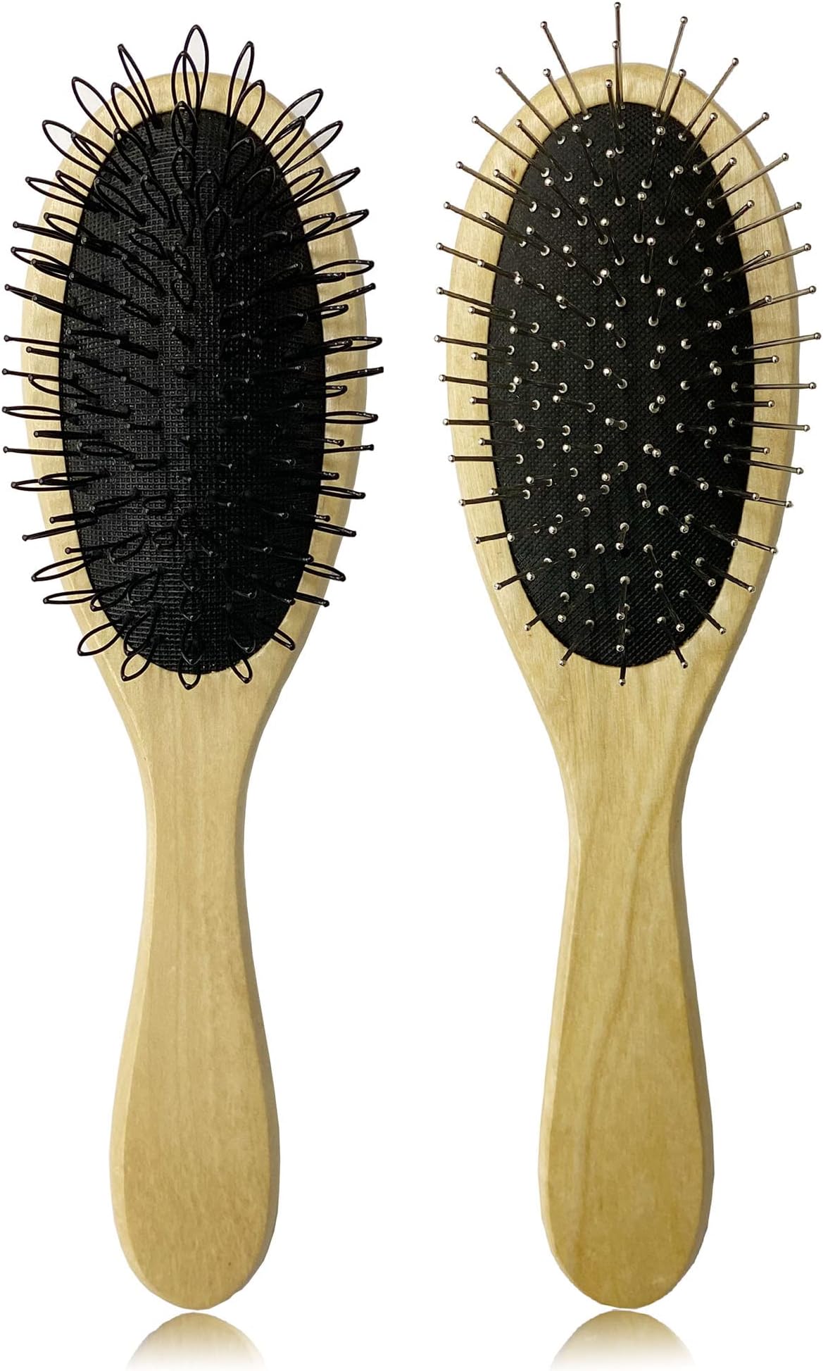 Wig Brush, 2 PCS Metal Bristle Hair Brush Wig Comb with