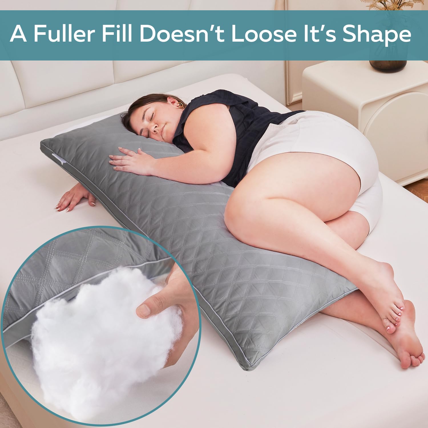 Amazon.com: Oubonun Premium Adjustable Loft Quilted Body