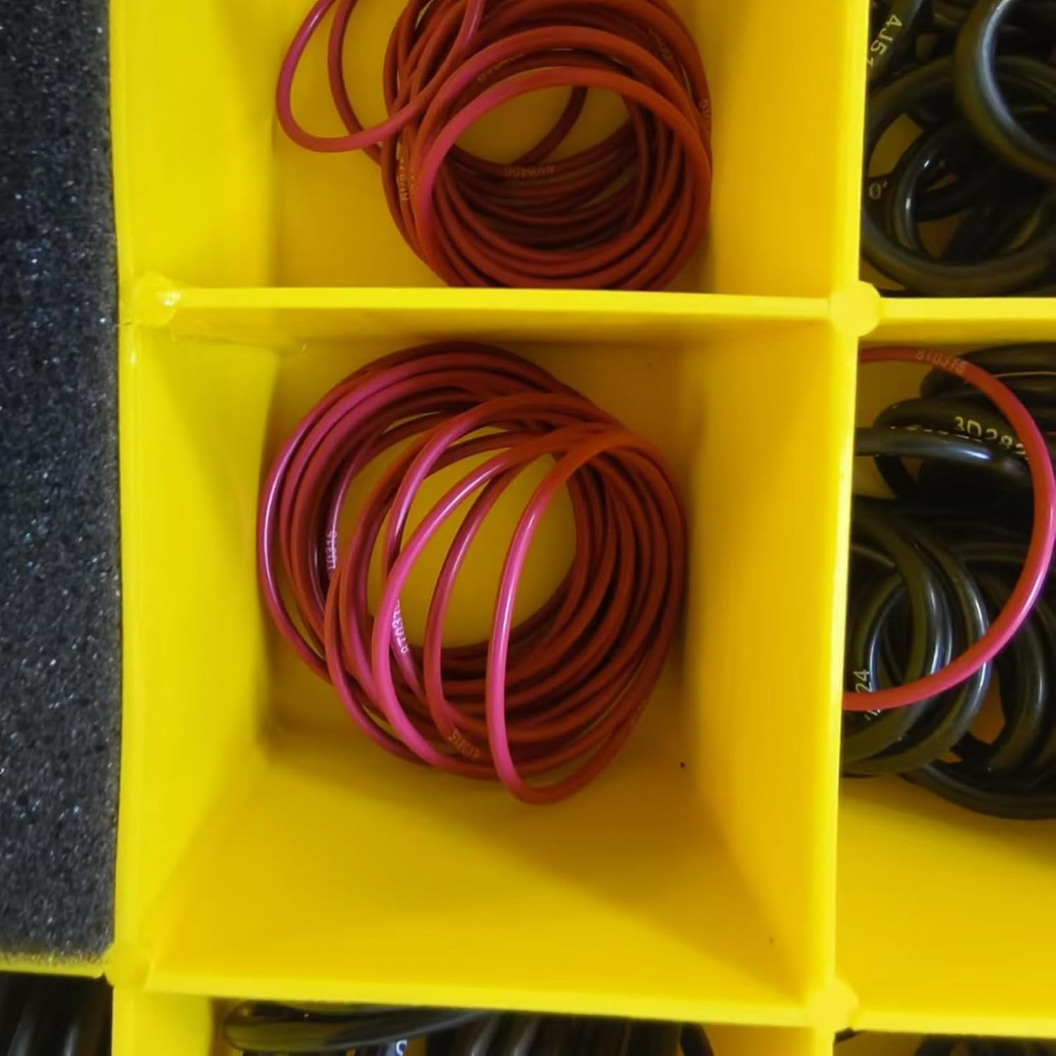 580PCS 4C-4782 270-1528 Seal O-Ring Kit Fits for Caterpillar SAE STOR ORFS 61 62 Nitrile 90, Hydraulic Hose Fitting Orings