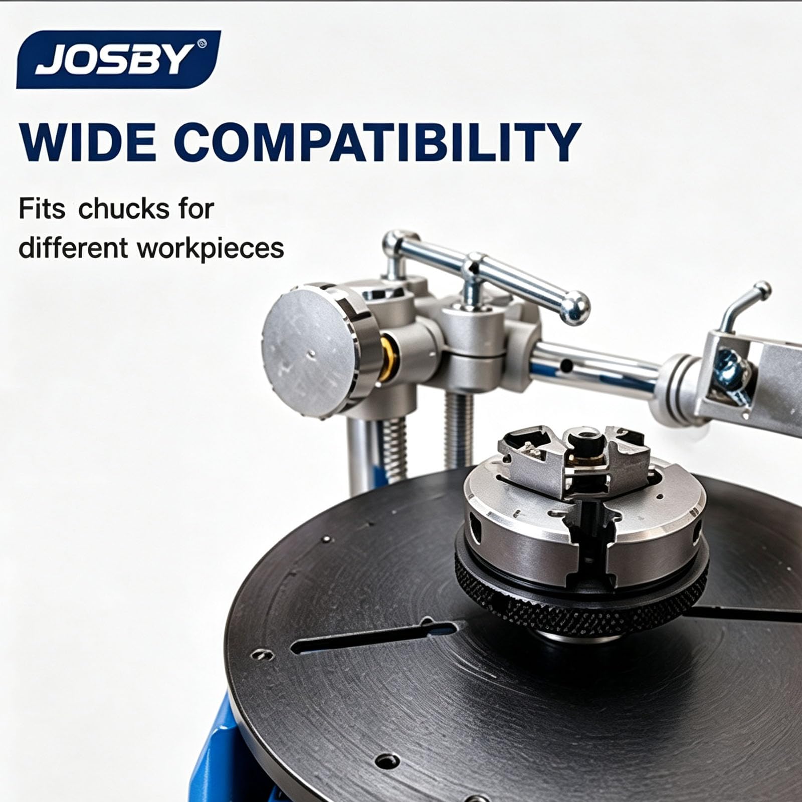 JOSBY Kleiner Schweißpositionierer, Drehbarer Schweißpositionierer, Leichter Modularer Automatischer Schweißdrehtisch, Schweißrotator-arbeitstisch, Variable Drehzahlregelung Für Rohrrundschweiß